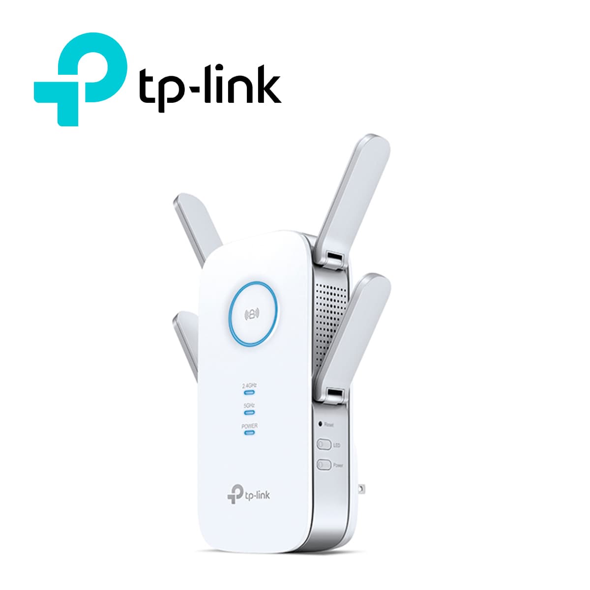 EXTENSOR DE COBERTURA WI-FI / TP-LINK RE650 / 1 PUERTO RJ-45 10/100/1000MBPS / 4 ANTENAS EXTERNAS / 2.4GHZ Y 5GHZ / ENCHUFADO A PARED / 12W DE CONSUMO. - Miniatura 3