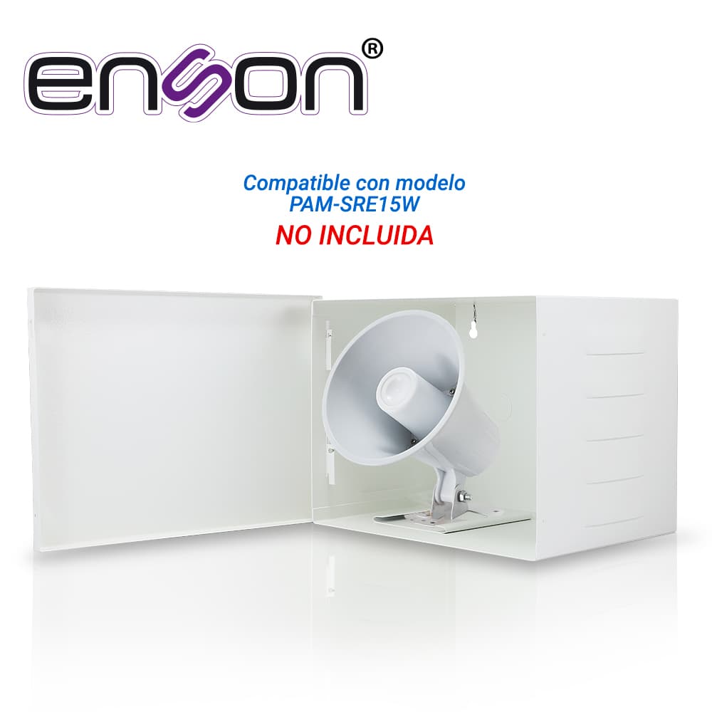 GABINETE ENSON LINCE10 PARA SIRENA 15W COMPATIBLE PAM-SRE15W Y TAMPER SS-072Q - Miniatura 5