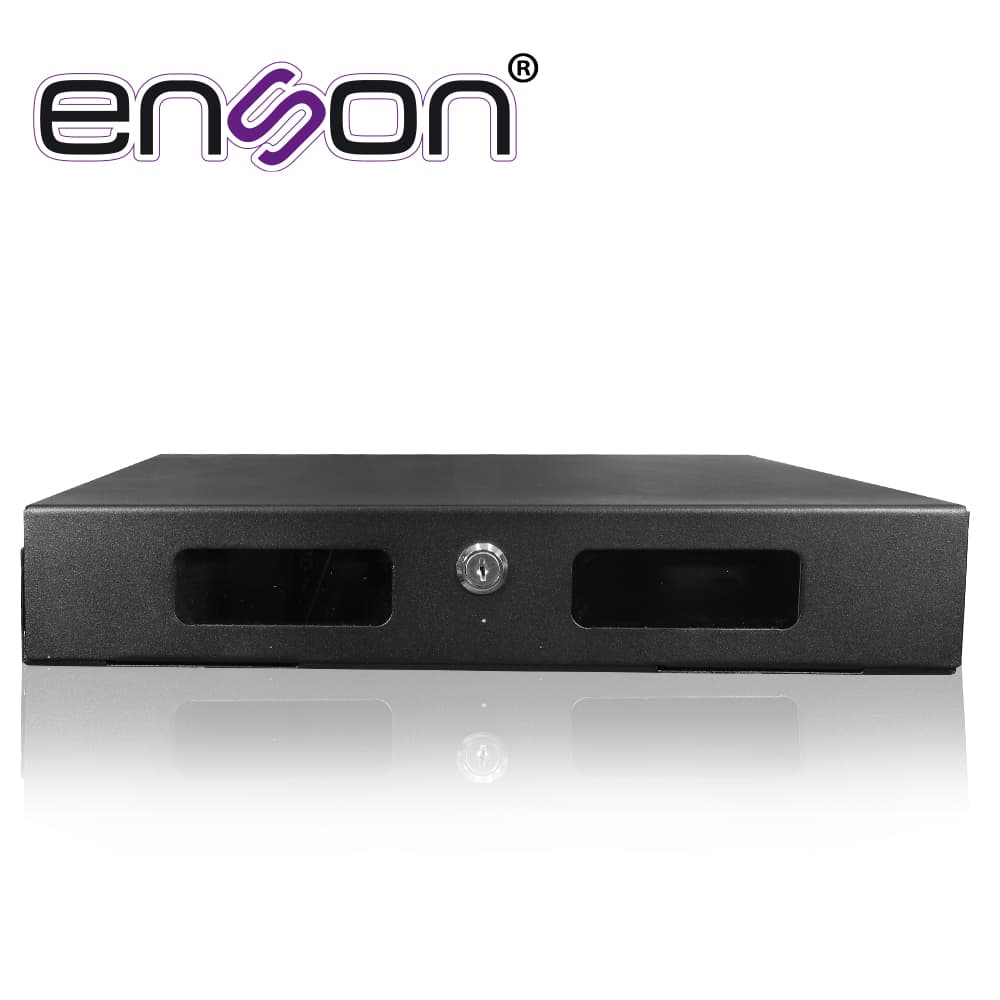 GABINETE DE SEGURIDAD ENSON LINCE18+ RACKEABLE 455X420X74.5MM IDEAL PARA RESGUARDO DE GRABADORES MERIVA, UNV Y ZKTECO - Miniatura 4