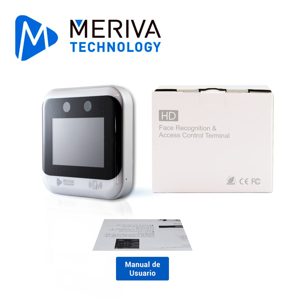 CONTROL DE ACCESO Y ASISTENCIA MERIVA TECHNOLOGY MAC-E2123 / 2MP / H.265+ / DOBLE LENTE 3.6MM / ILUMINACION DUAL (0.3 - 1M IR / 0.3 - 0.5M LUZ CALIDA) / IP62 / 12 VCD / POE / MICROFONO + SPEAKER INTEGRADOS / SALIDA DE ALARMA / ONVIF / WIFI / RECONOCI - Miniatura 5