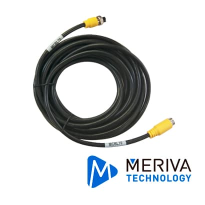 CABLE DIN DE AVIACION STREAMAX MCBL70 / 4 PINES / 7 METROS / COMPATIBLE CON CAMARAS AHD - Miniatura 2