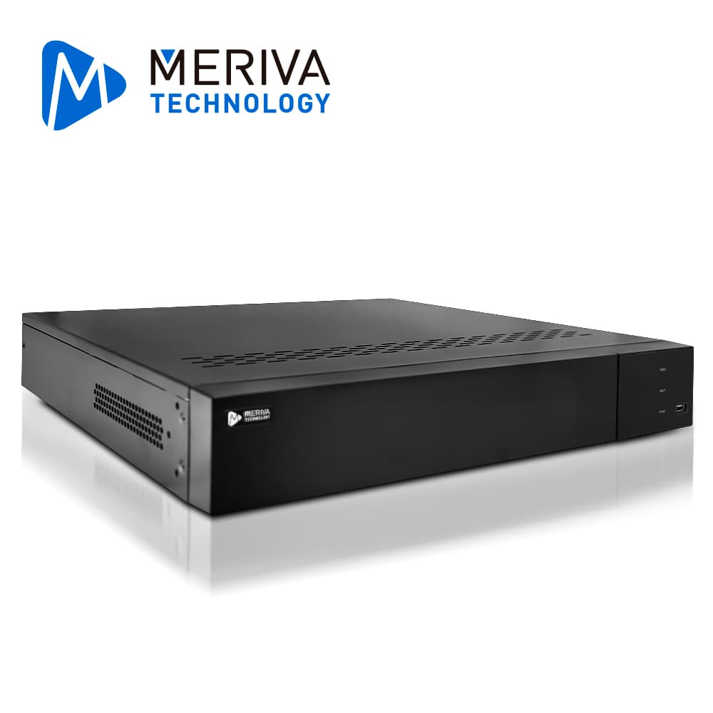 NVR 32 CH IP 12MP MERIVA TECNOLOGY MNVR-4732 / NO POE / ONVIF / SALIDA 2 HDMI + 1 VGA  / ANALITICAS MIA 2.0 INTELIGENCIA ARTIFICIAL / RECONOCIMIENTO FACIAL / RECONOCIMIENTO DE PLACA CON MAPR-200 Y/O MAPR-400N LPR / HASTA 4 HDD 10 TB CU / ALARMA I;O   - Miniatura 2