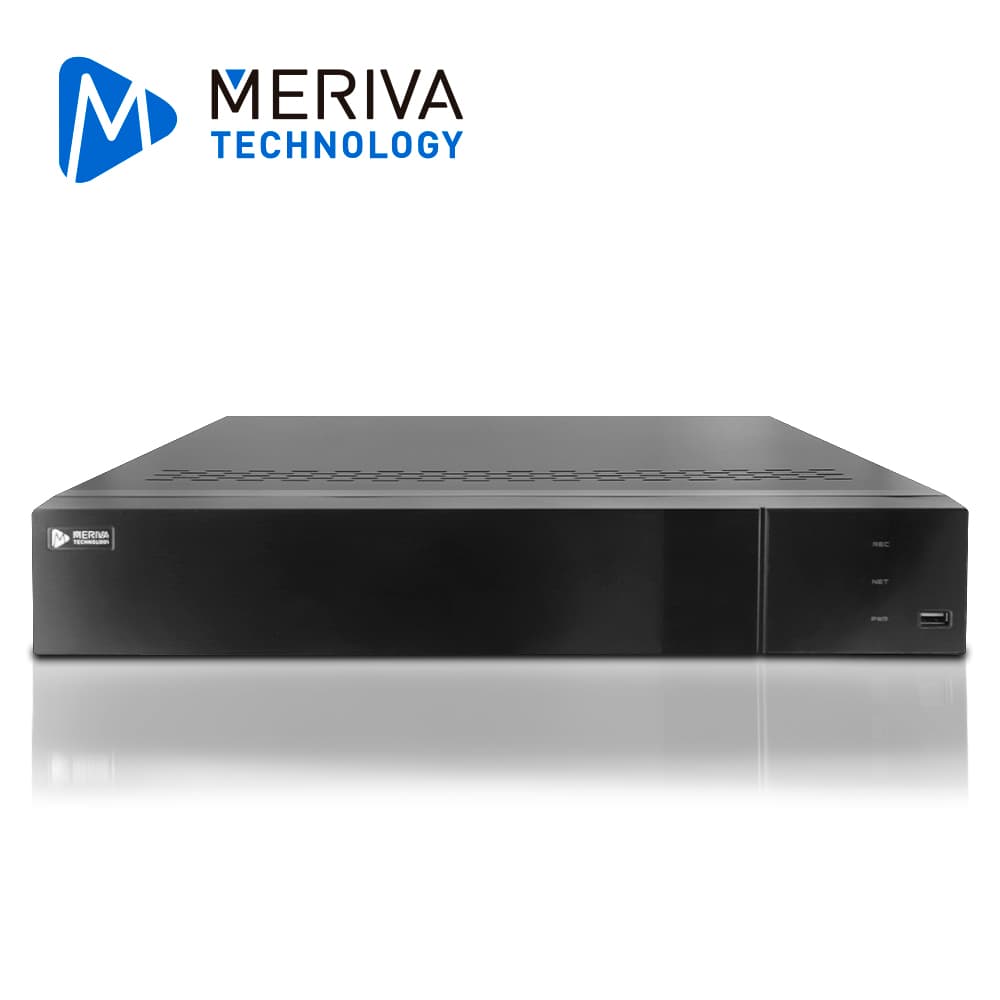 NVR 32 CH IP 12MP MERIVA TECNOLOGY MNVR-4732 / NO POE / ONVIF / SALIDA 2 HDMI + 1 VGA  / ANALITICAS MIA 2.0 INTELIGENCIA ARTIFICIAL / RECONOCIMIENTO FACIAL / RECONOCIMIENTO DE PLACA CON MAPR-200 Y/O MAPR-400N LPR / HASTA 4 HDD 10 TB CU / ALARMA I;O   - Miniatura 3