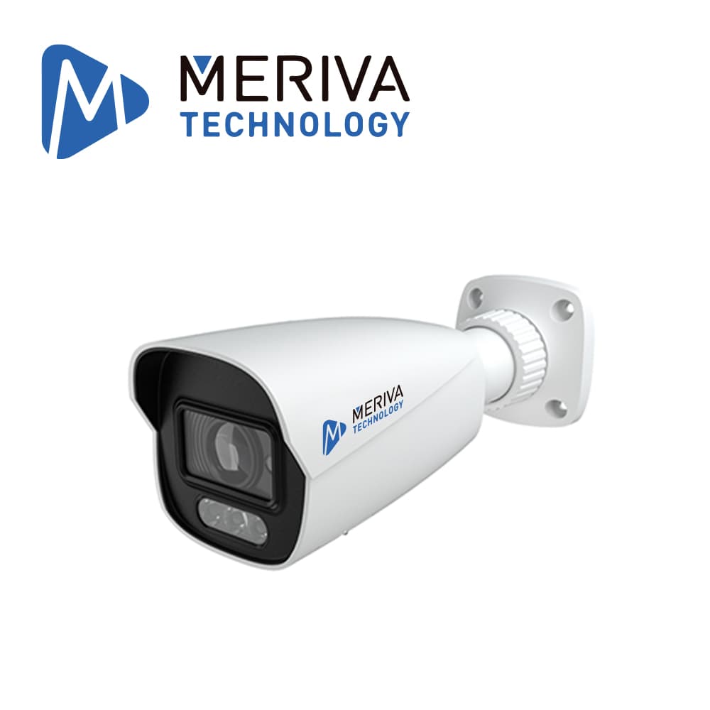 CAMARA IP BULLET MERIVA TECHNOLOGY MOB-PAM400D / 4MP / H.265+ / 2.8MM / ILUMINACION DUAL (30 - 40M IR / LUZ CALIDA) / IP66 / METALICA / 12 VCD / POE / SOPORTA MICRO SD HASTA 256 GB (NO INCLUIDA) / 1 ENTRADA + 1 SALIDA DE AUDIO / MICROFONO + SPEAKER I - Miniatura 2
