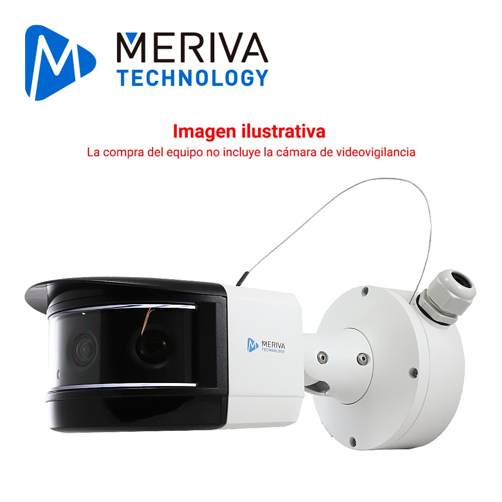CAJA DE CONEXIONES  REDONDA MERIVA TECHNOLOGY MVA-JB0207 / MONTAJE EN PARED O TECHO / COMPATIBLE CON LAS CAMARAS MVD-EB200ZA / MSC-8314Z / MSC-5311 - Miniatura 6
