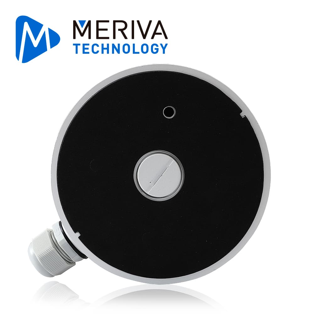 CAJA DE CONEXIONES REDONDA MERIVA TECHNOLOGY MVA-JB0303 /  MONTAJE EN PARED O TECHO / COMPATIBLE CON LA CAMARA MVD-EB600ZA - Miniatura 5