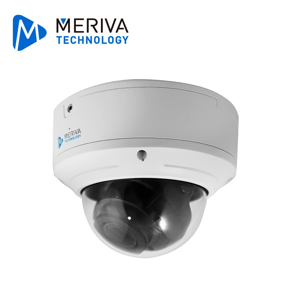 CAMARA IP DOMO MERIVA TECHNOLOGY MVD-EB600ZA / 6MP / H.265+ / LENTE MOTORIZADO 2.8 - 12MM / 30 - 50M IR / IP67 / IK10 / METALICA / 12 VCD / POE / SOPORTA MICRO SD HASTA 256 GB (NO INCLUIDA) / 1 ENTRADA + 1 SALIDA DE AUDIO / 1 ENTRADA + 1 SALIDA DE AL - Miniatura 2