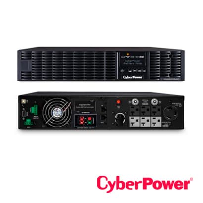 NO BREAK UPS CYBERPOWER OL3000RTXL2U 3000VA/2700W 120VCA ONDA SENOIDAL PURA DOBLE CONVERSION TORRE/RACK 2U 6 CONTACTOS NEMA 5-20R CON RESPALDO Y SUPRESION DE PICOS PUERTOS USB/ RJ45/ SERIAL/ SNMP (MONITOREO REMOTO OPCIONAL) EXTENSION DE BATERIA  - Miniatura 2