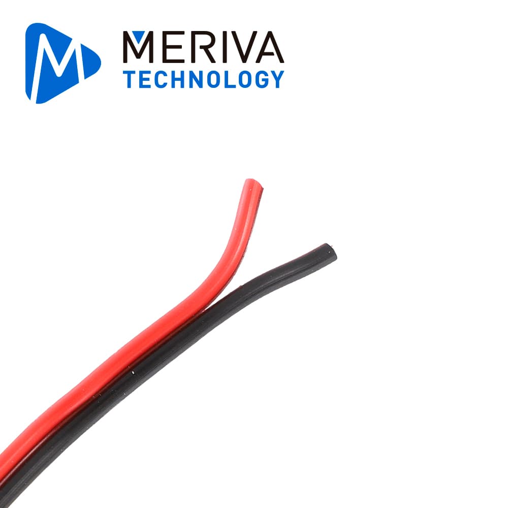 CONECTOR PIGTAIL EXTRA LARGO HEMBRA MERIVA TECHNOLOGY PIGTAIL C-HEMBRA / CONEXION DE CORRIENTE PARA CAMARAS ANALOGICAS HD / POLARIZADO / LARGO 21CM / CALIBRE 22AWG / IP50 - Miniatura 4