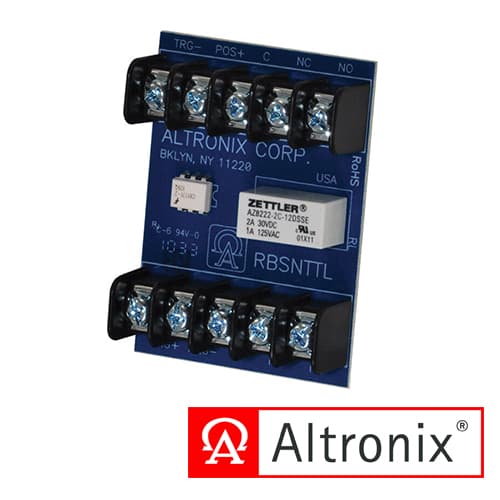 MODULO RELEVADOR ULTRASENSITIVO ALTRONIX RBSNTTL COMPATIBLES CON PANELES RESIDEO L5210LA Y L7000 - Miniatura 2