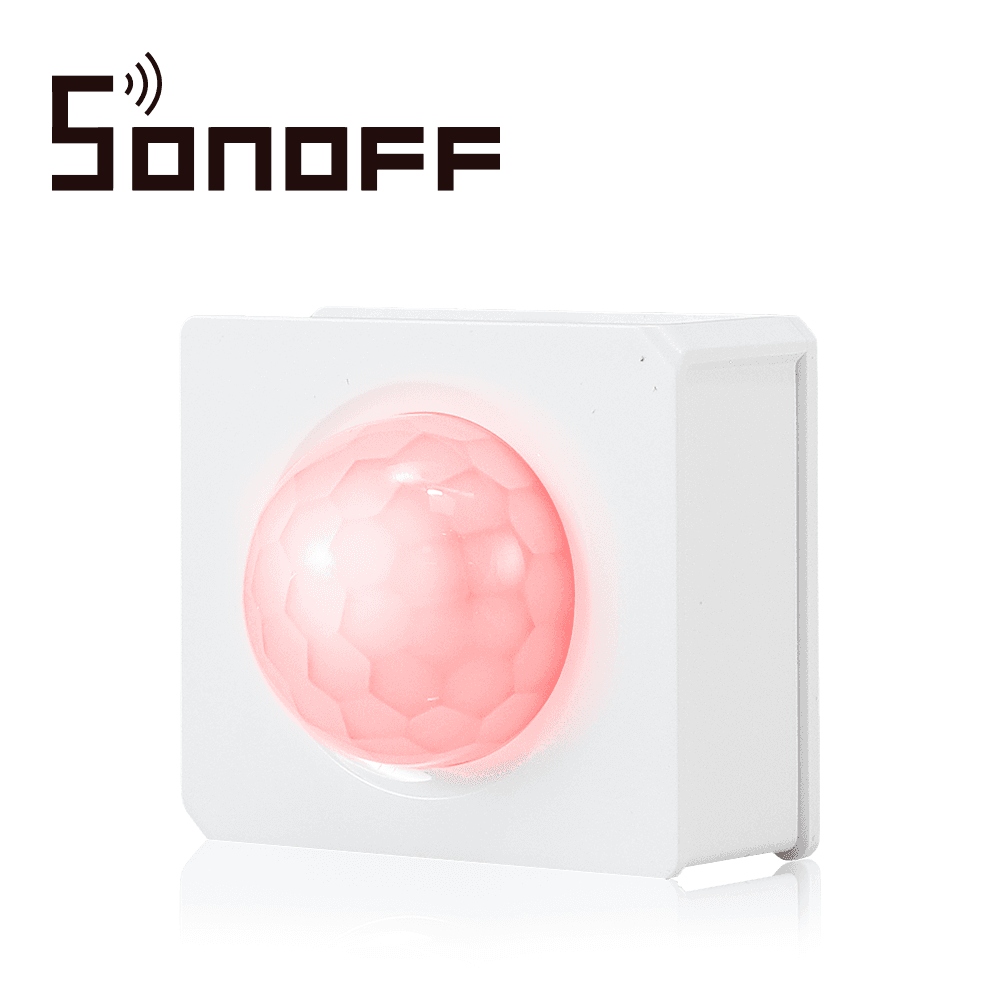 SENSOR DE MOVIMIENTO SONOFF PIR3 RF 433 PARA USO CON DISPOSITIVO SONOFF RF BRIDGE433 PARA PROGRAMAR ESCENAS EN LA APP EWELINK - Miniatura 2