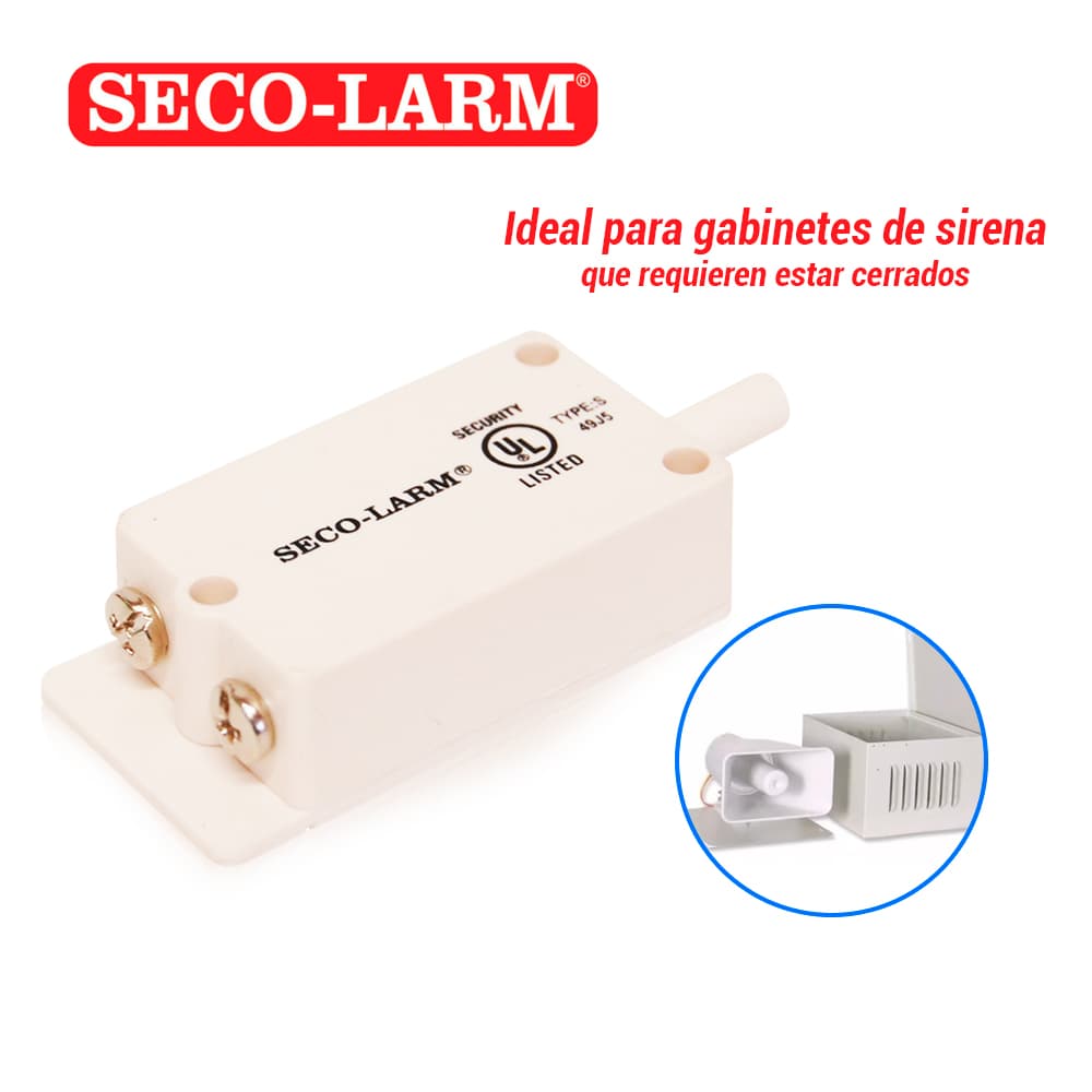 TAMPER SECO-LARM SS-072Q NORMALMENTE CERRADO
PARA GABINETES QUE REQUIEREN ESTAR CERRADOS - Miniatura 4