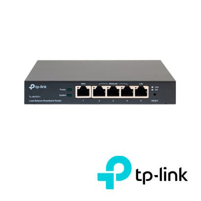 ROUTER BALANCEADOR DE CARGA / TP-LINK TL-R470T / 1 PUERTO WAN RJ45 / 1 PUERTO LAN RJ45 / 3 PUERTOS WAN/LAN RJ45 / VELOCIDAD 10/100 MBPS / PARA ESCRITORIO. - Miniatura 2