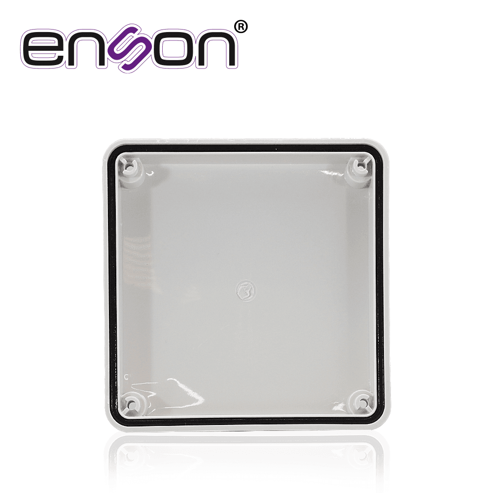 CAJA DE PLASTICO ENSON ENS-PCB1010 100X100X50 MM CON SELLO DE GOMA GRADO DE PROTECCION IP66 MULTIPLES CONEXIONES A TUBERIA DE 1 PULGADA - Miniatura 6
