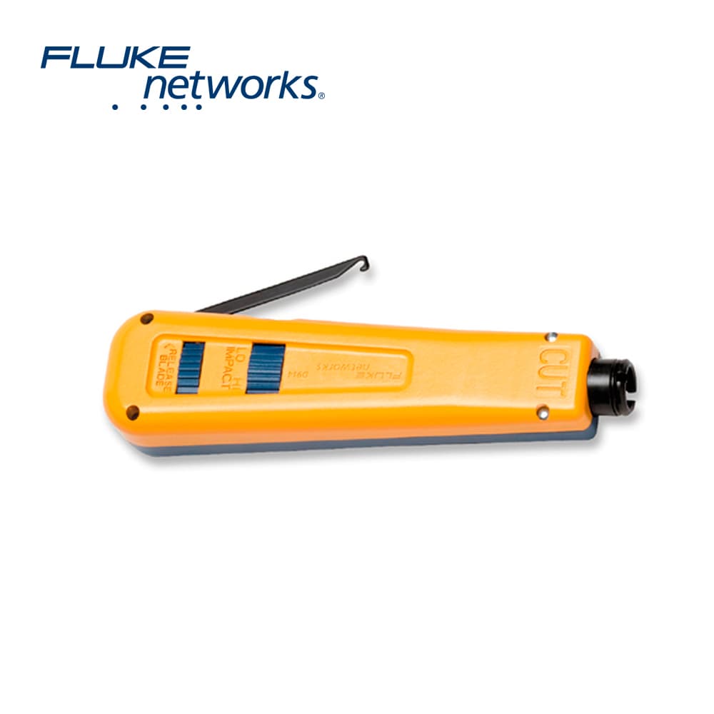 HERRAMIENTA CRIMPADORA DE IMPACTO D914S FLUKE NETWORKS 10051501 CON CUCHILLA EVERSHARP 110/66 - Miniatura 2