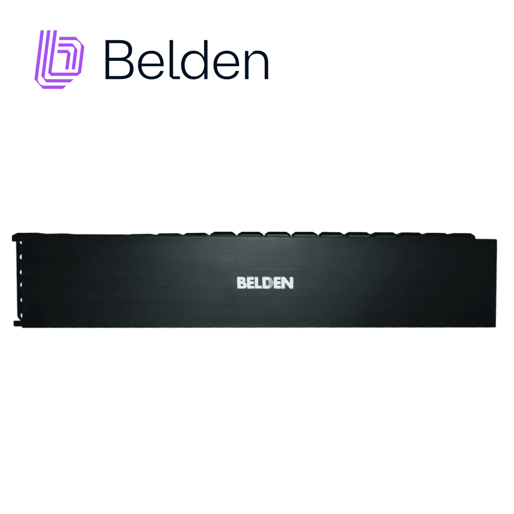ORGANIZADOR HORIZONTAL BELDEN 9512-1902N / NEGRO / 2UR / CON TAPA - Miniatura 4