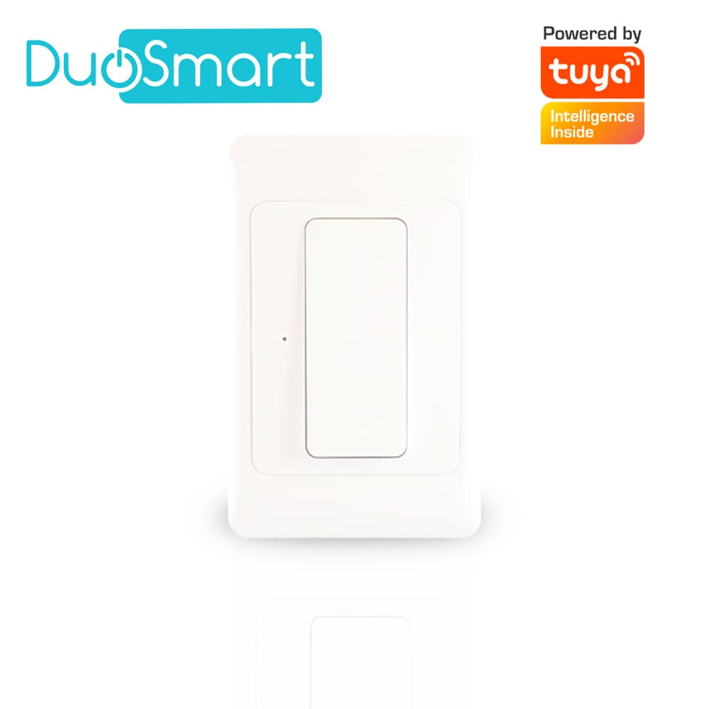 SWITCH APAGADOR DE ESCALERA WIFI 2.4 GHZ DUOSMART A40  COMPATIBLE CON ALEXA Y GOOGLE HOME CON TEMPORIZADORES COMPATIBLE CON ESCENAS DE AUTOMATIZACION EN CONJUNTO CON OTROS DISPOSITIVOS - Miniatura 2