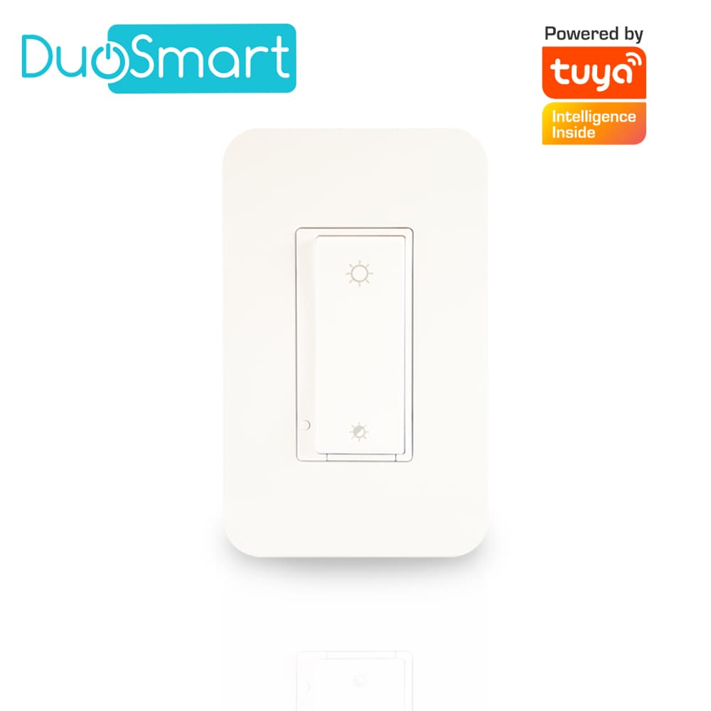 SWITCH APAGADOR CON REGULADOR DE INTENSIDAD WIFI 2.4 GHZ DIMMER DUOSMART A50 COMPATIBLE CON ALEXA Y GOOGLE HOME CON TEMPORIZADORES COMPATIBLE CON ESCENAS DE AUTOMATIZACION EN CONJUNTO CON OTROS DISPOSITIVOS - Miniatura 2