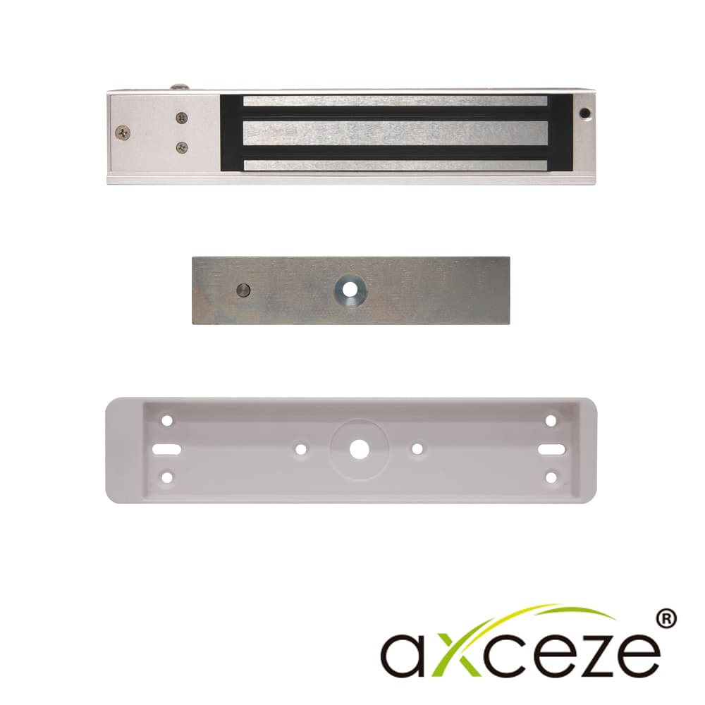 CHAPA MAGNETICA AXCEZE MODELO AX-M620LDS CON SENSOR DE PUERTA FUERZA DE 600 LIBRAS - Miniatura 3