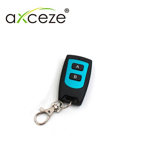 CONTROL REMOTO DE 2 BOTONES AXCEZE AX-RM20  COMPATIBLE CON RECEPTOR AX-REC20
 - Miniatura 2