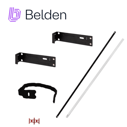 PATCH PANEL KEYCONNECT CAT6+ BELDEN AX103253 / NEGRO / 24 PUERTOS / 1UR / PRECARGADO / PIEZA - Miniatura 3