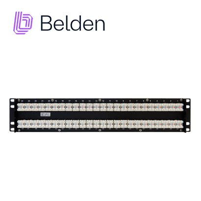 PATCH PANEL KEYCONNECT CAT6+ BELDEN AX103255 / NEGRO / 48 PUERTOS / 2UR / PRECARGADO / PIEZA - Miniatura 3