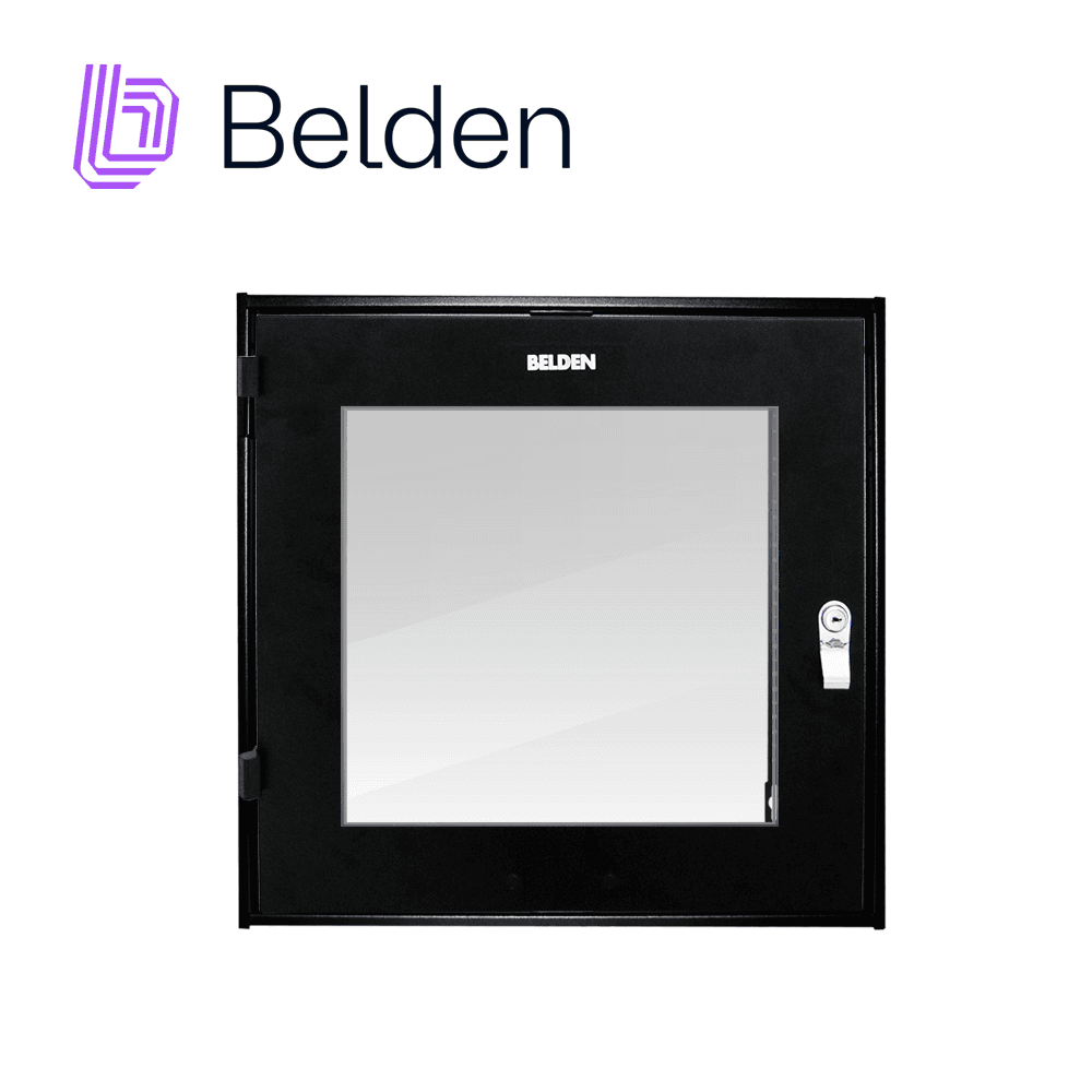 PUERTA DE SEGURIDAD BELDEN BSP-11U-12PK LISA P/RACK  22U/12"  - Miniatura 3