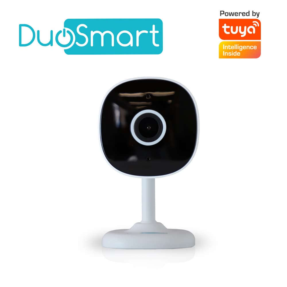 CAMARA INTELIGENTE DUOSMART E11 WIFI 2.4 GHZ PARA INTERIOR DE FACIL COLOCACION CON AUDIO BIDIRECCIONAL FULL HD 3MP COMPATIBLE CON APP DUOSMART SOPORTA MEMORIA MICROSD DE HASTA 128 GB (NO INCLUIDA) - Miniatura 2