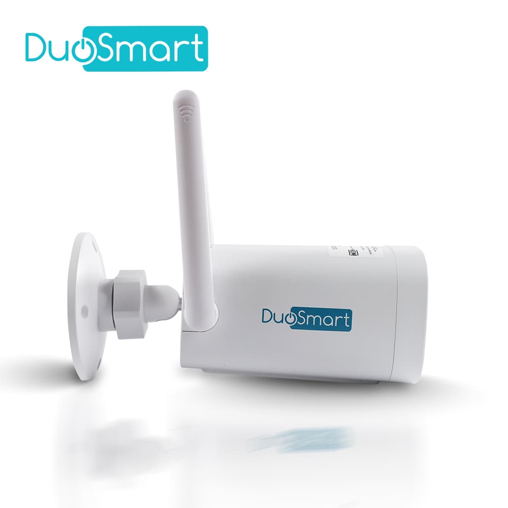 CAMARA INTELIGENTE 100 POR CIENTO INALAMBRICA DUOSMART E41 WIFI 2.4 GHZ 3MP COMPATIBLE CON APP DUOSMART CON BATERIA RECARGABLE INTEGRADA DE LARGA DURACION CON AUDIO BIDIRECCIONAL GRABACION POR DETECCION DE MOVIMIENTO EN MICROSD DE HASTA 128GB (NO INC - Miniatura 3