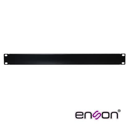 TAPA CIEGA PARA RACK O GABINETE ENSON ENS-FLAT1 FABRICADA EN LAMINA DE ACERO CALIBRE 22 IDEAL PARA CUBRIR ESPACIOS VACIOS EN RACKS O GABINETES CUMPLE CON NORMA EIA - Miniatura 2