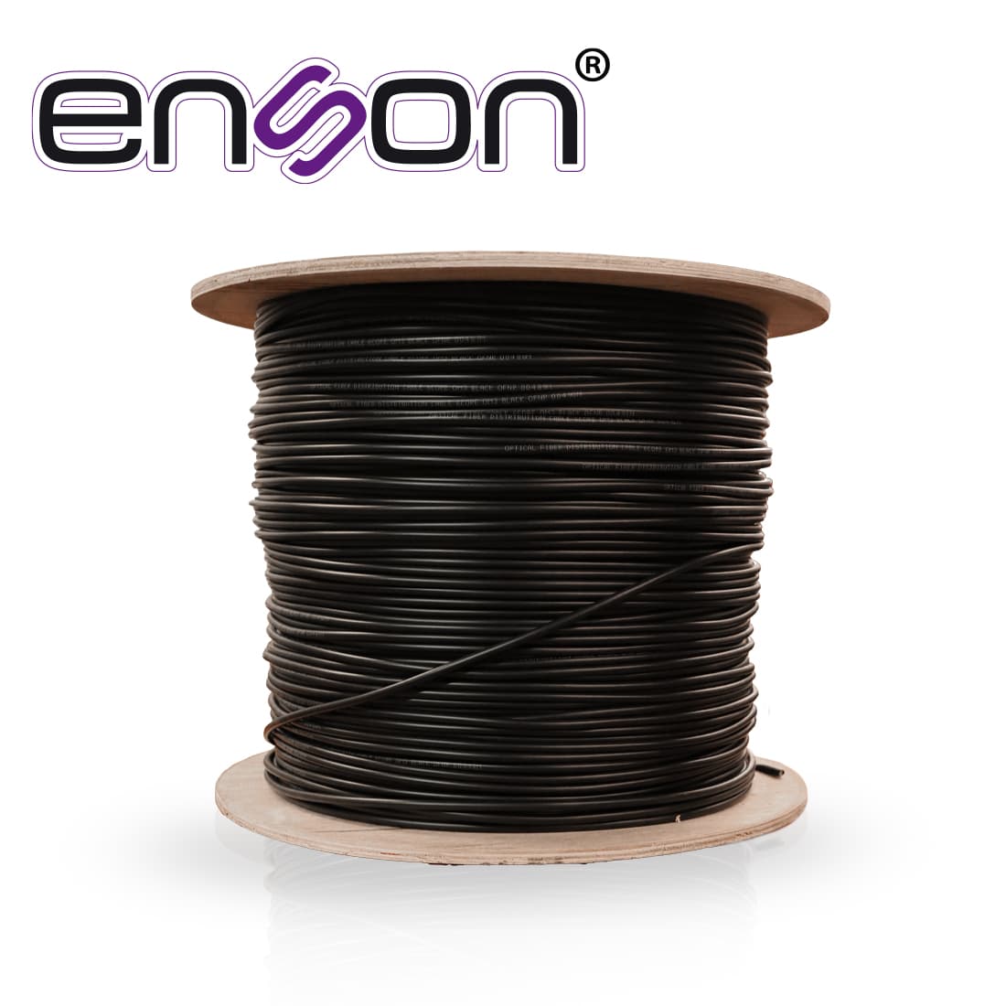 FIBRA OPTICA INTERIOR / EXTERIOR ENSON ENS-FO6CMM500 6 HILOS MULTIMODO OM3 1640 PIES 500 METROS
 - Miniatura 2