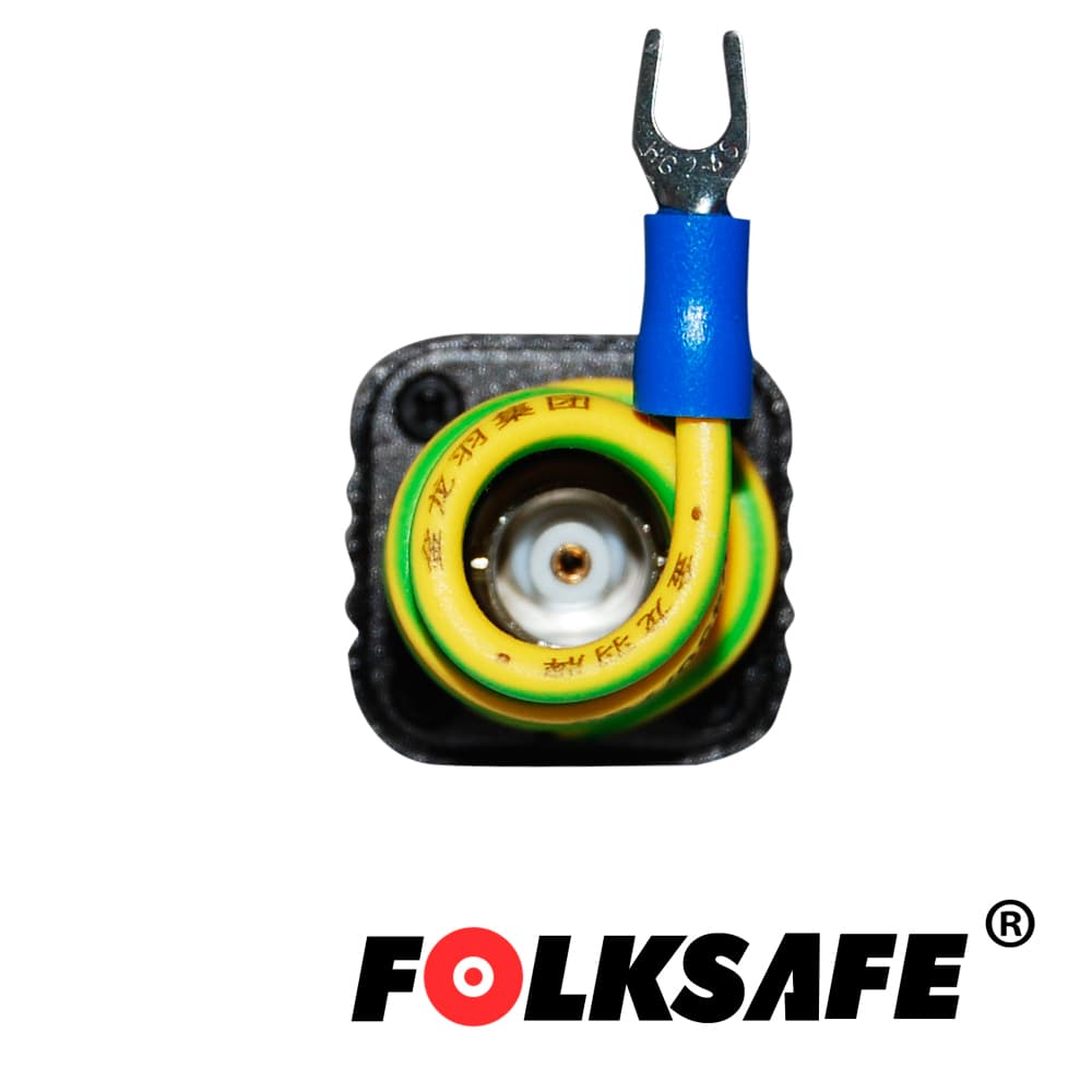 PROTECTOR DE VOLTAJE FOLKSAFE FS-SP3001U, PROTEGE CONTRA SOBRETENSIONES EN VIDEO DE HASTA 10KA SOBRE CABLE COAXIAL O UTP, CONECTORES BNC HEMBRA/MACHO Y CABLE PARA CONECCION A GND, CARCASA ALEACION DE ALUMINIO MEDIDAS DE 60 X 25 X 25 MM - Miniatura 4