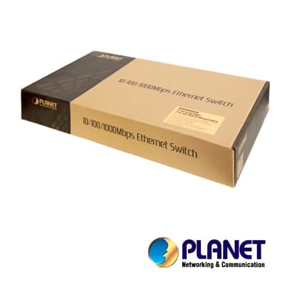 SWITCH 24 PUERTOS RJ45 GIGABIT ETHERNET 10/100/1000 MBPS / PLANET GS-4210-24T2S / 2 RANURAS MINI-GBIC / SFP 100/1000 MPBS / SWITCH ADMINISTRABLE / INTERFAZ DE CONSOLA RJ45 PARA ADMINISTRACION BASICA / SOPORTA VLAN / RECINTO DE METAL - Miniatura 6