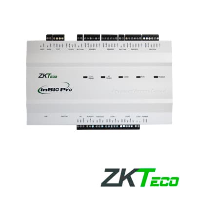 PANEL DE CONTROL DE ACCESO AVANZADO GREENLABEL ZKTECO INBIO260PROBOX KIT GABINETE Y FUENTE 2 PUERTAS  4 LECTORAS  20,000 HUELLAS,  60,000 TARJETAS,  100,000 REGISTROS TCPIP/RS485/ 2 IN AUXILIARES 2 OUT AUXILIARES COMPATIBLE CON LECTORAS KR502E, KR502 - Miniatura 3