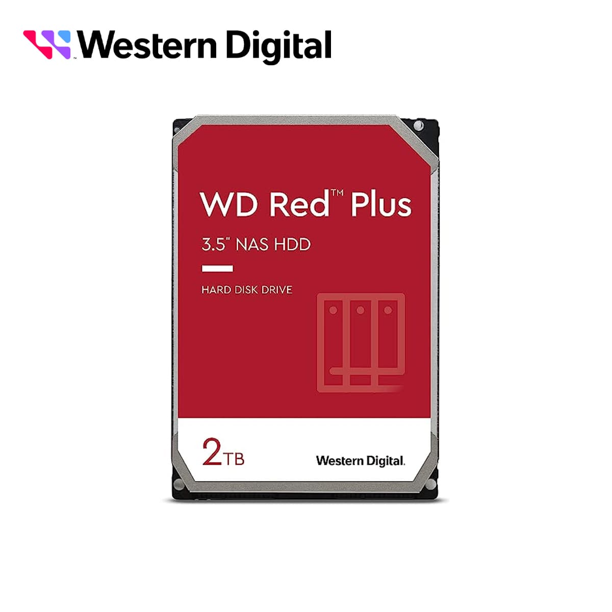DD DISCO DURO WD20EFPX WD RED PLUS 3.5 SATA 2TB CACHE 64MB 5400RMP ESPECIAL PARA ALMACENAMIENTO Y NAS - Miniatura 2