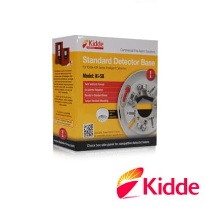 BASE ESTANDAR KIDDE KI-SB COMPATIBLE CON TODOS LOS DETECTORES DE LA SERIE KI, ESTE DISPOSITIVO PROPORCIONA TERMINALES DE CABLEADO PARA LA INTEGRACION DEL DETECTOR A LOS PANELES DE LA SERIE VS DE KIDDE - Miniatura 5