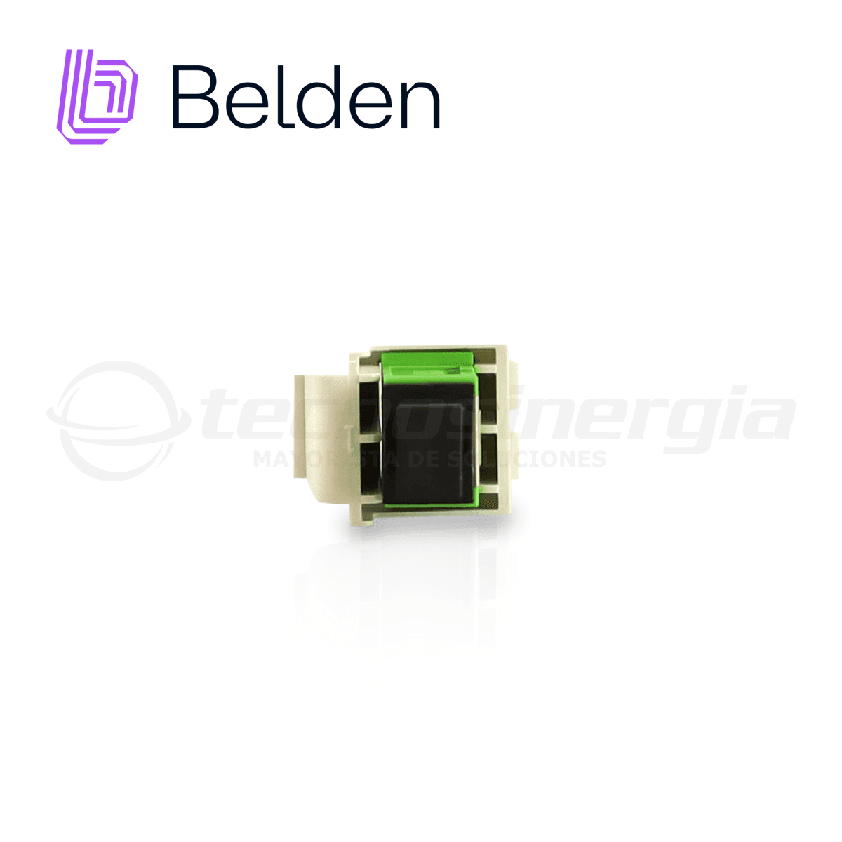 MODULO DE FIBRA AX105374-EW BELDEN KEYCONNECT SC APC SIMPLEX (VERDE) - Miniatura 5