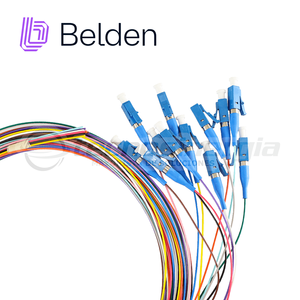 KIT PIGTAIL FIBRA BELDEN FTSLC900PR12 MONOMODO LC SIMPLEX OS2 INCLUYE 12PZAS - Miniatura 3