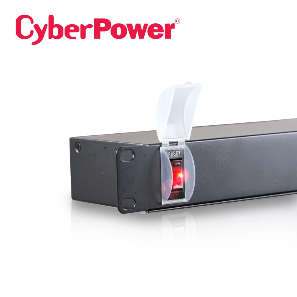 PDU CYBERPOWER CP1215RM BASICO PARA DISTRIBUCION DE ENERGIA 10 CONTACTOS NEMA 5-15R 1UR 15 AMP 120 VCA - Miniatura 5