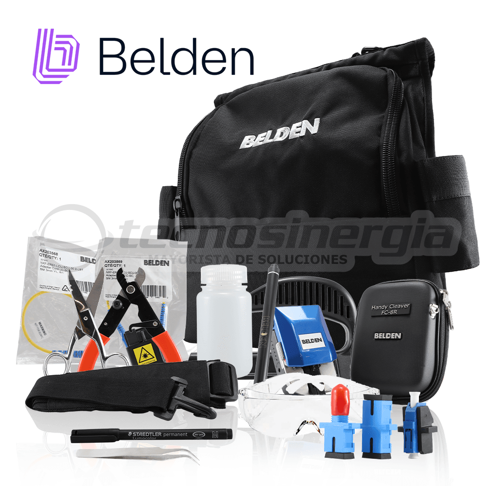 KIT DE TERMINADO FIBRA OPTICA BELDEN AX104271 / PARA CONECTORES BRILLIANCE - Miniatura 2