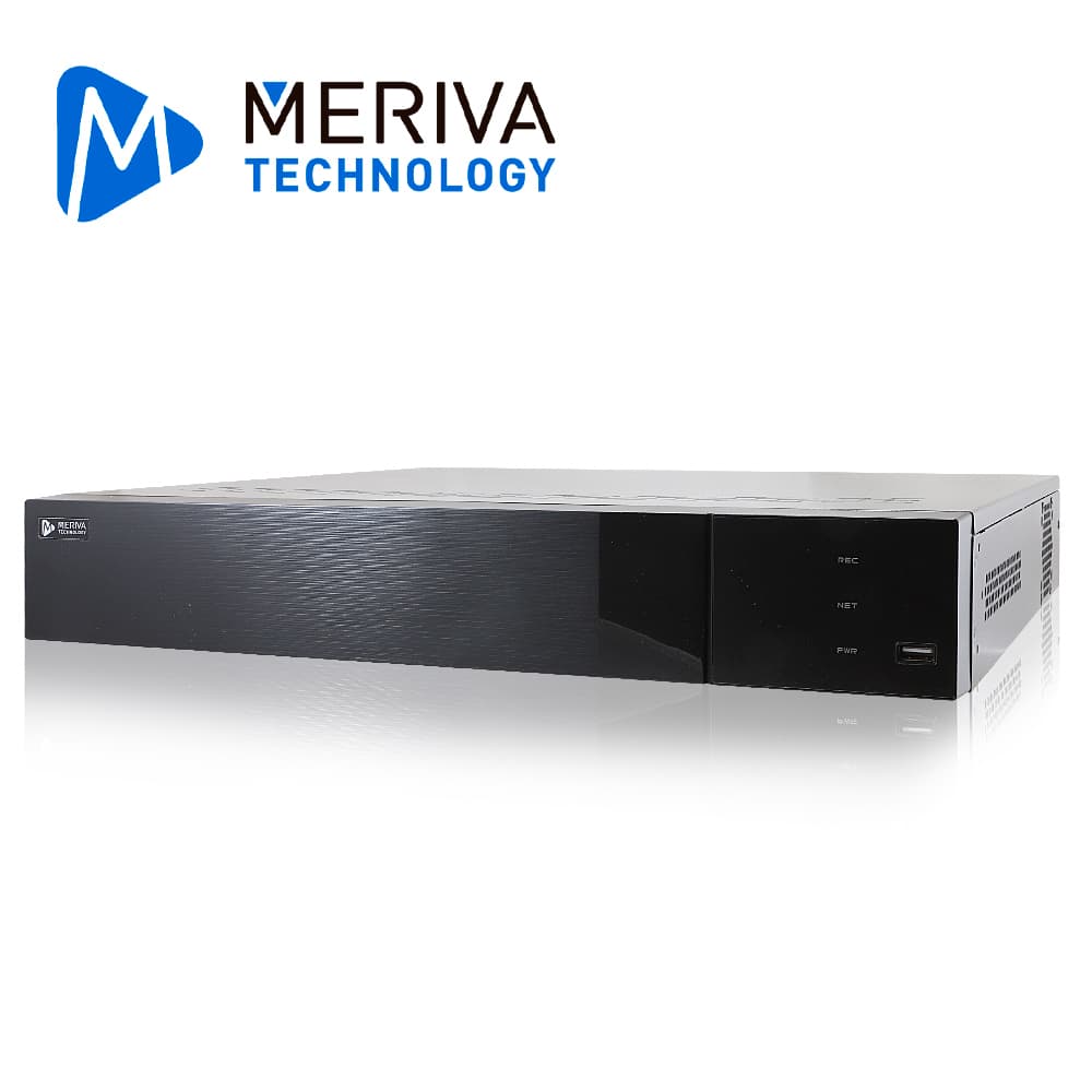 NVR 16 CH IP 4K MERIVA TECNOLOGY MNVR-1716-16P /  POE / ONVIF / SALIDA 1 HDMI + 1 VGA SIMULTANEAS / ANALITICAS MIA 2.0 INTELIGENCIA ARTIFICIAL / RECONOCIMIENTO DE PLACA CON MAPR-200 Y/O MAPR-400N LPR / HASTA 2 HDD 10 TB CU / P2P / H.265S / 48 VCD / N - Miniatura 2