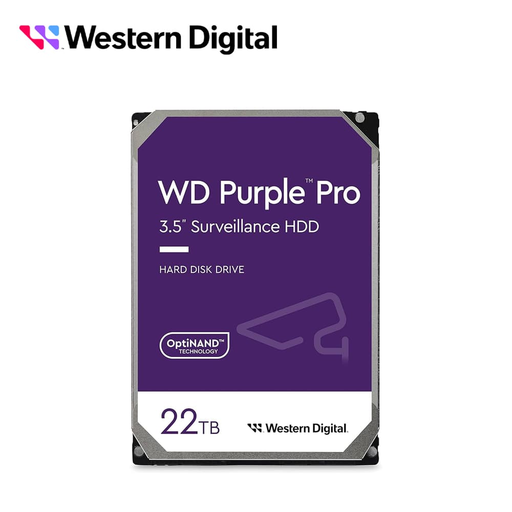 DISCO DURO DD 22TB SATA WD PURPLE PRO WD221PURP TRABAJO 24/7 SATA III CACHE 512MB 7200RPM OPTIMIZADO PARA VIDEOVIGILANCIA INTELIGENTE - Miniatura 2