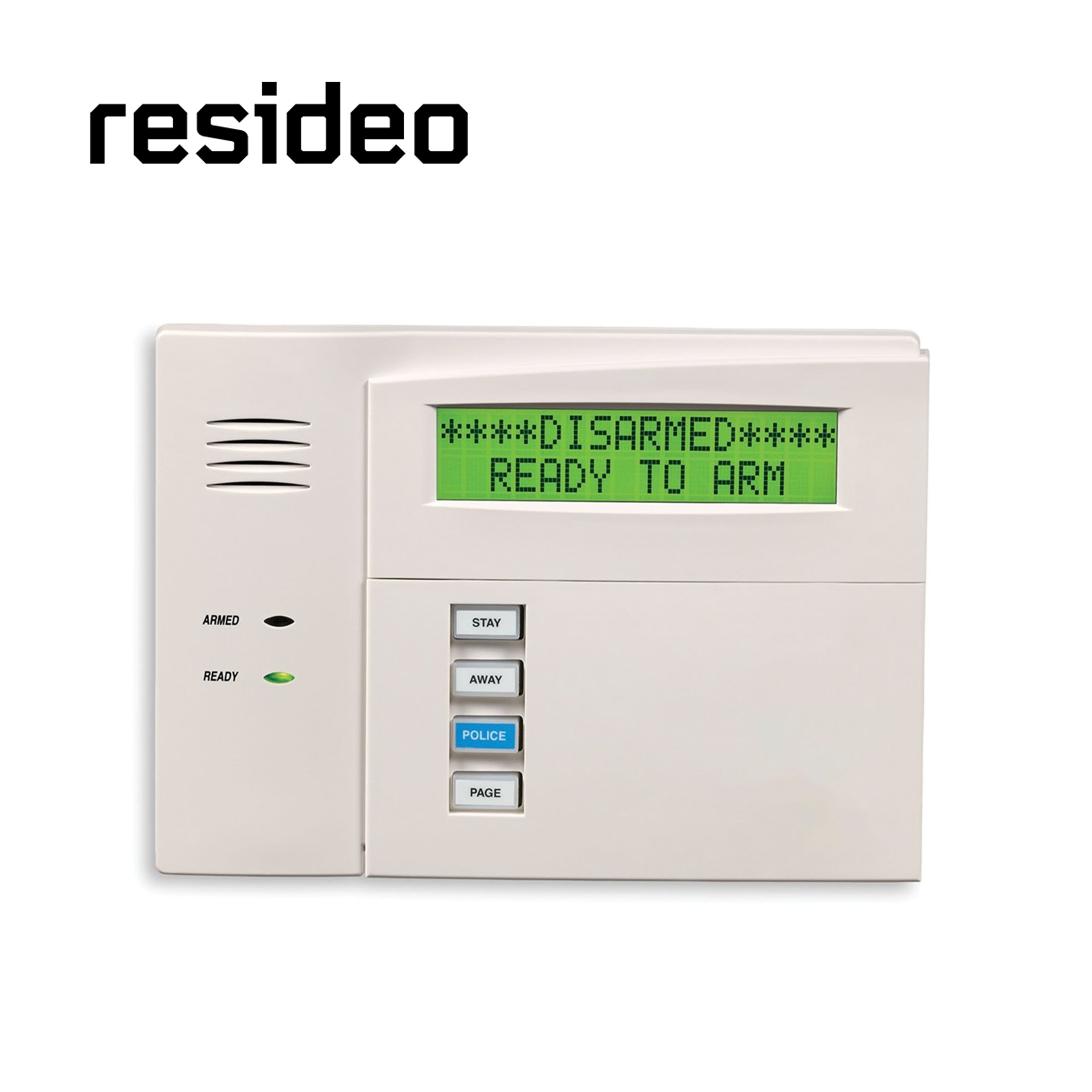 TECLADO ALFANUMERICO RESIDEO 6160RFC CON RECEPTOR INALAMBRICO DE ALTA RF. ALCANCE DE 60MTS (LINEA DE VISTA) / USO INTERIOR/ COMPATIBLE CON LOS PANELES SERIE VISTA DE RESIDEO. - Miniatura 2