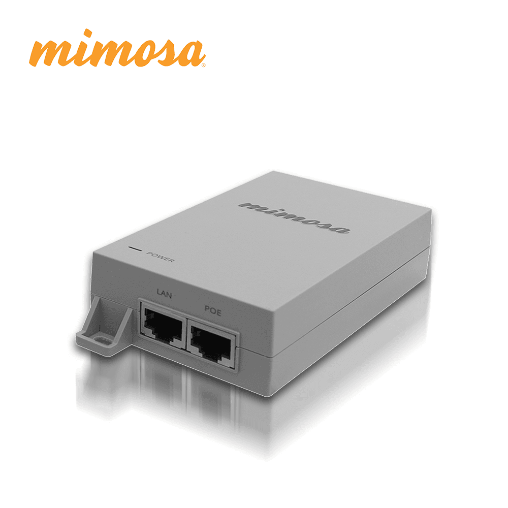 INYECTOR POE GIGABIT MIMOSA 50V 1.2A 60W PARA RADIOS B5X,A5C-EF, C5C,A5X (NO INCLUYE CABLE DE CORRIENTE) (3 MESES DE GARANTIA) - Miniatura 2
