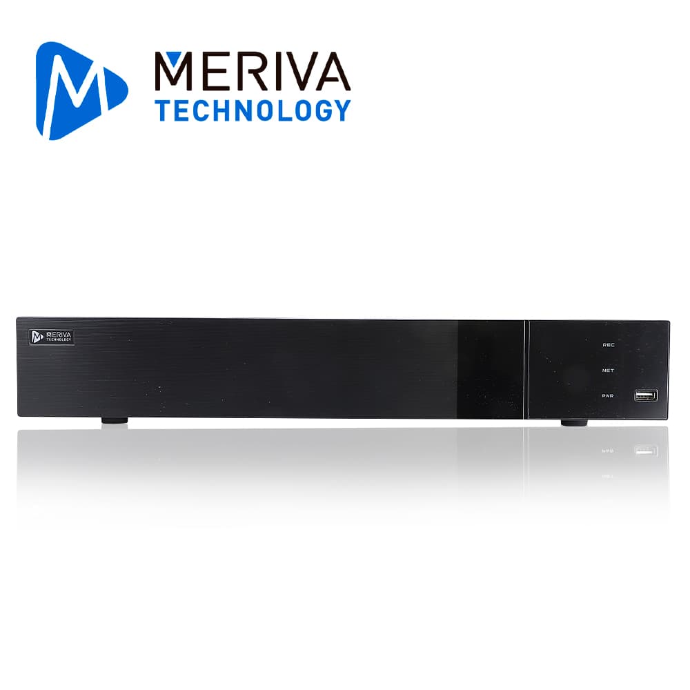 NVR 16 CH IP 12MP MERIVA TECHNOLOGY MAIN-1616A /  POE / ONVIF / RECONOCIMIENTO FACIAL / LPR / MIA 2.0 INTELIGENCIA ARTIFICIAL /  SALIDA 1 HDMI 4K + 1 HDMI 1080P + 1 VGA SIMULTANEAS / 4 HDD HASTA 10 TB CU / P2P CLOUD N9000 / FACE TRACKING / SOPORTA AS - Miniatura 3
