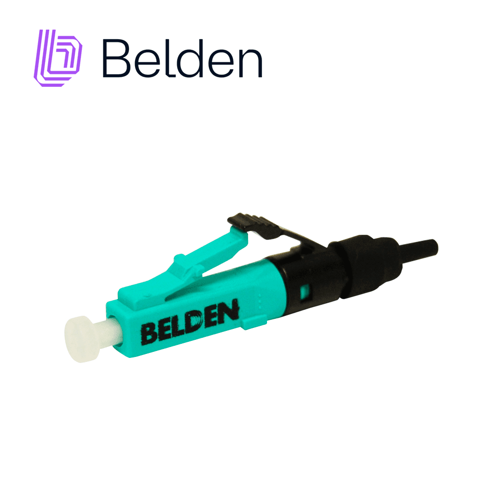 CONECTOR FX BRILLIANCE MULTIMODO BELDEN AX105202-S1 / OM3 / AQUA / LC - Miniatura 2