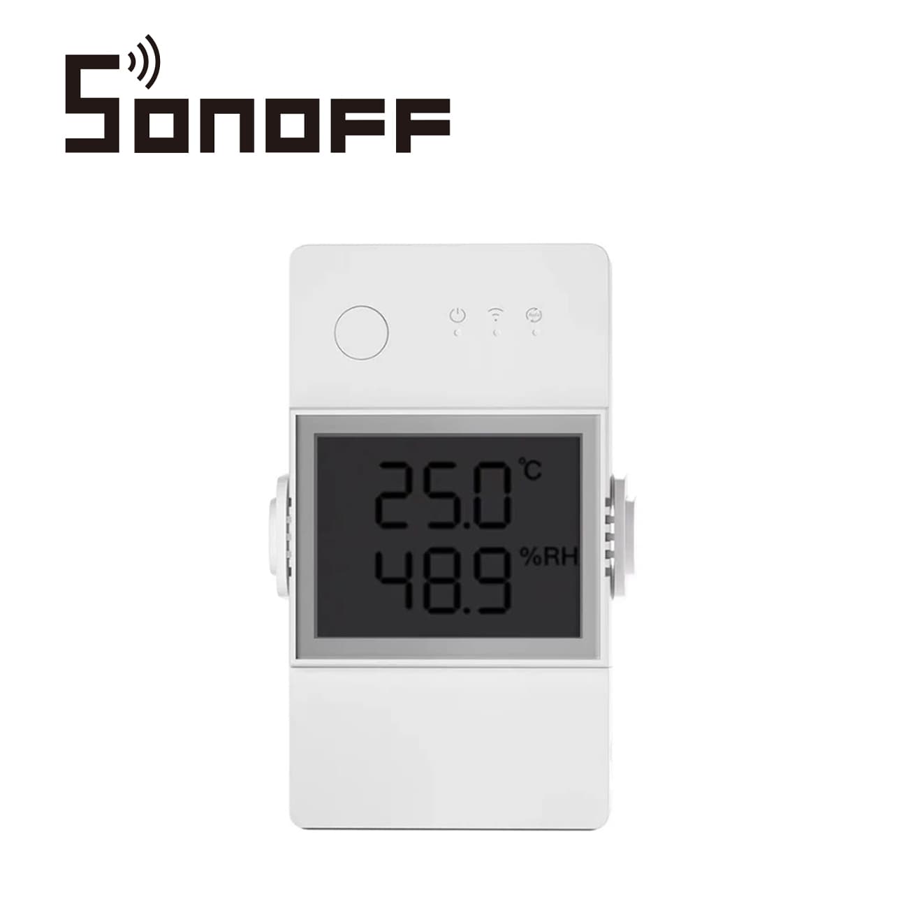 INTERRUPTOR INTELIGENTE CON MONITOREO DE TEMPERATURA Y HUMEDAD SONOFF THR320D CON DISPLAY CONEXION WIFI 2.4GHZ SOPORTA HASTA 20A COMPATIBLE CON ASISTENTES VIRTUALES - Miniatura 2