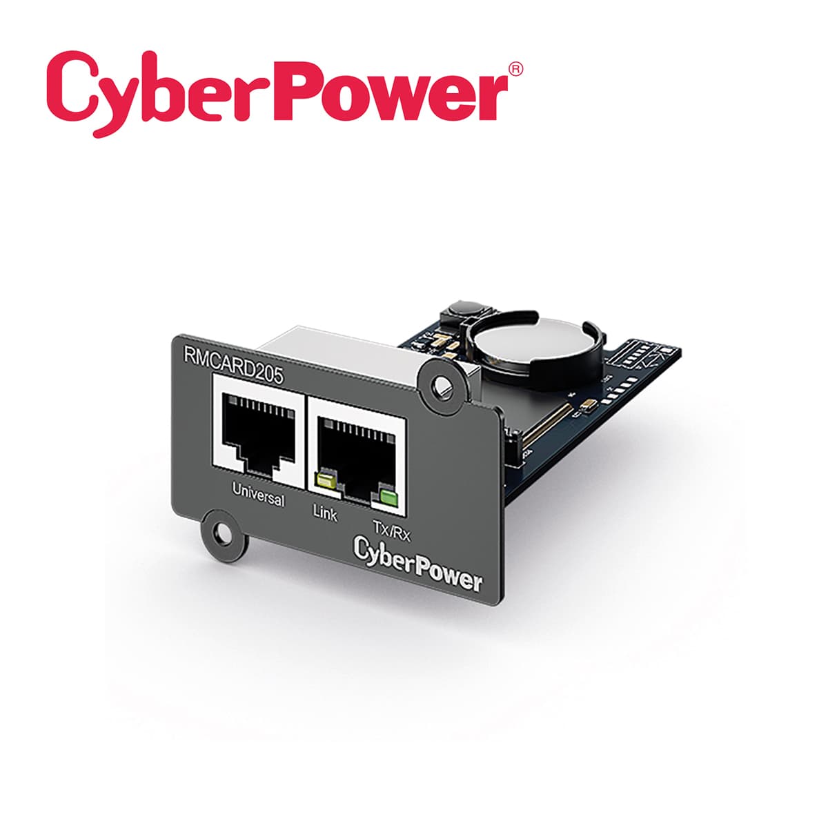 TARJETA DE ADMINISTRACION REMOTA RMCARD205 COMPATIBLE CON UPS/PDU CYBERPOWER SERIES OL/OLS/PR/OR500LCDRM1U/OR1000LCDRM1U/OR2200LCDRT2U/CP1500PFCLCDA/PDU15SW10ATNET. - Miniatura 2