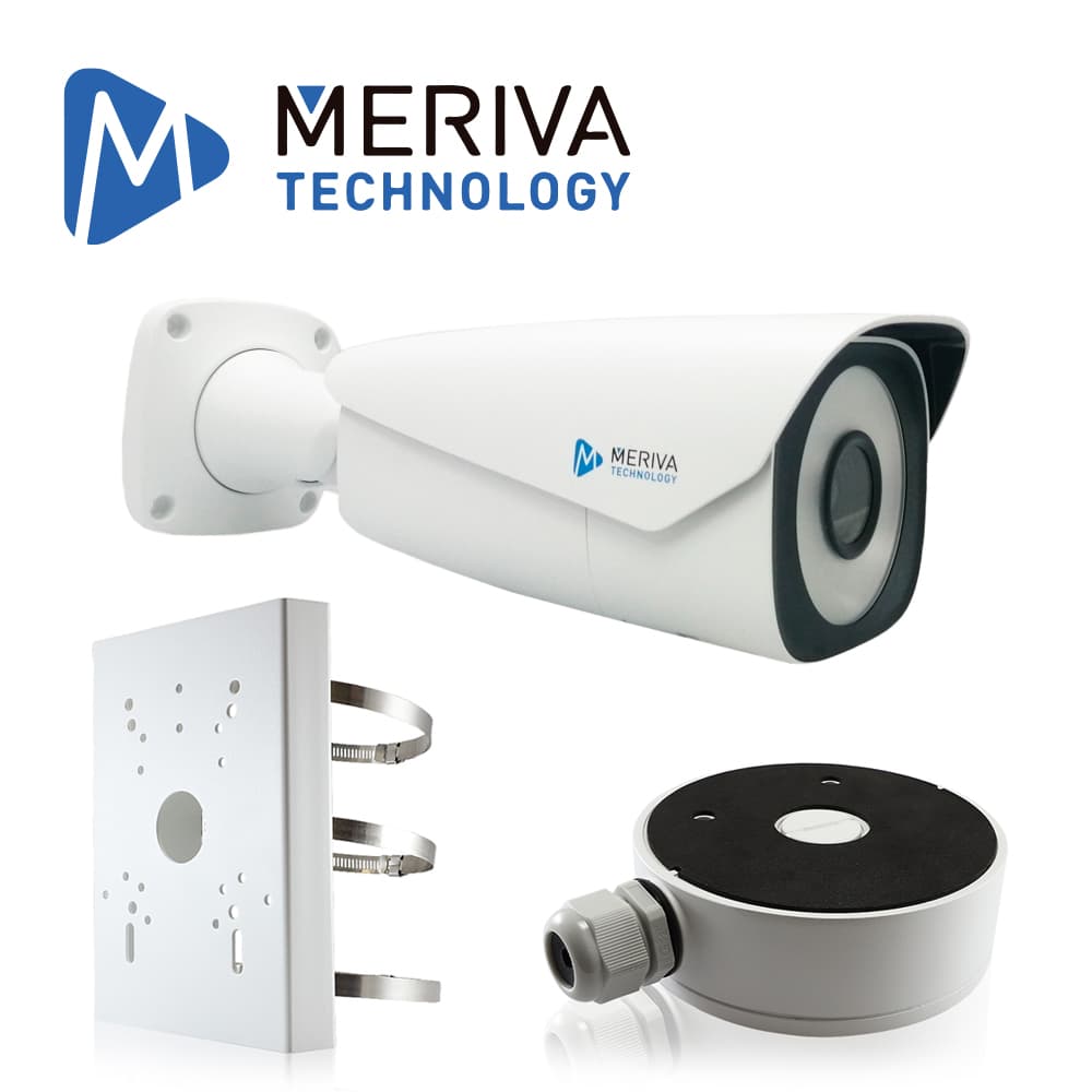 KIT RECONOCIMIENTO FACIAL CON BASE MERIVA TECHNOLOGY MAFR-22MPKIT / INCLUYE 1 CAMARA BULLET IP 2MP LENTE MOTORIZADO 7-22MM MAFR-200 + 1 CAJA DE CONEXIONES MVA-JB0302 + 1 SOPORTE DE POSTE MVA-JB0501 - Miniatura 2