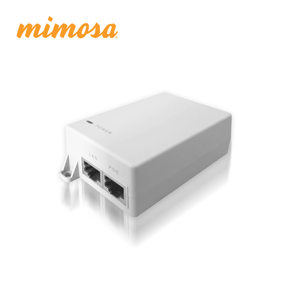 INYECTOR POE GIGABIT MIMOSA 24V 12W PARA RADIOS C5C-EF, C5X-IP67 Y A5X-EF (NO INCLUYE CABLE DE CORRIENTE) (3 MESES DE GARANTIA) - Miniatura 2